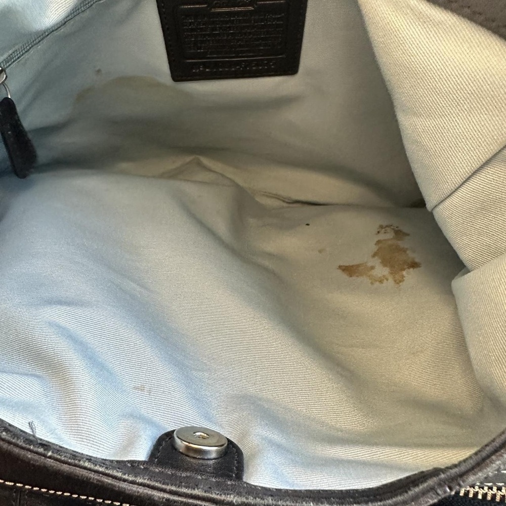 Coach Dark Brown Leather Patch - image 4